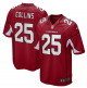 Men's Nike Arizona Cardinals #25 Zaven Collins Cardinal 2021 NFL Draft First Round Pick Game Jersey