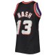 Men's Phoenix Suns Steve Nash Mitchell & Ness Black 1996/97 Hardwood Classics NBA 75th Anniversary Diamond Swingman Jersey