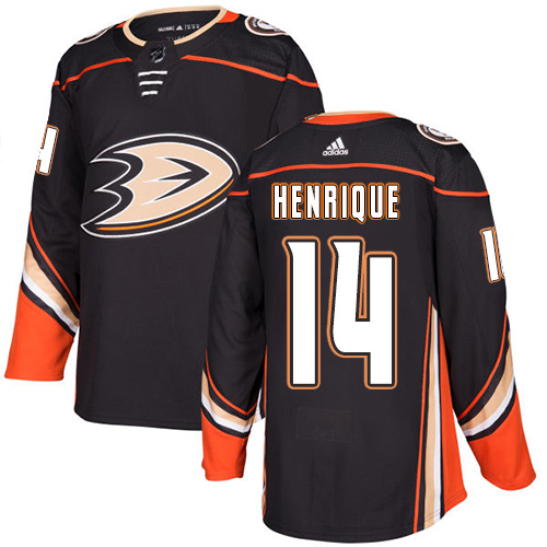 Adidas Anaheim Ducks #14 Adam Henrique Black Home Stitched NHL Jersey