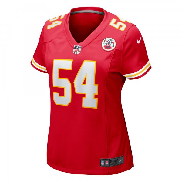 Women's Kansas City Chiefs Leo Chenal Nike Red Game Player Jersey