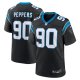 Men's Carolina Panthers Julius Peppers Nike Black Retired Player Game Jersey