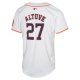 Youth Houston Astros Jose Altuve Nike White Home Limited Player Jersey