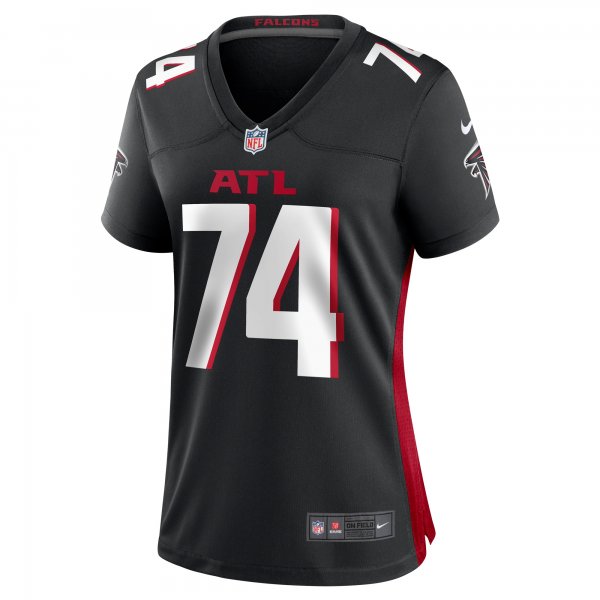 Women's Atlanta Falcons Travis Bell Nike  Black Team Game Jersey