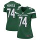 Women's New York Jets Nick Mangold Nike Gotham Green Retired Player Jersey