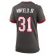 Women's Tampa Bay Buccaneers Antoine Winfield Jr. Nike Pewter Game Jersey