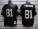 Las Vegas Raiders #81 Tim Brown Black Stitched NFL Jersey