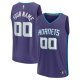 Youth Charlotte Hornets  Fanatics Purple Fast Break Replica Custom Jersey - Statement Edition