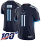 Tennessee Titans #11 A.J. Brown Navy Blue Team Color Men's Stitched NFL 100th Season Vapor Limited Jersey