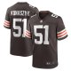 Men's Cleveland Browns Jordan Kunaszyk Nike Brown Game Player Jersey