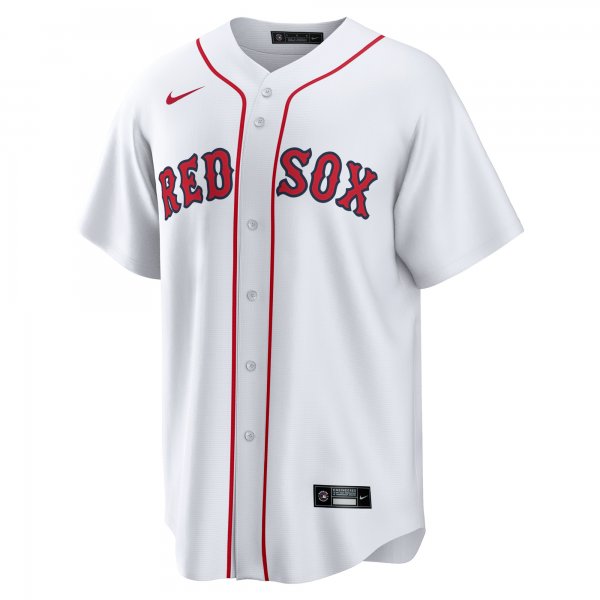 Men's Boston Red Sox Enrique Hernandez Nike White Home Official Replica Player Jersey