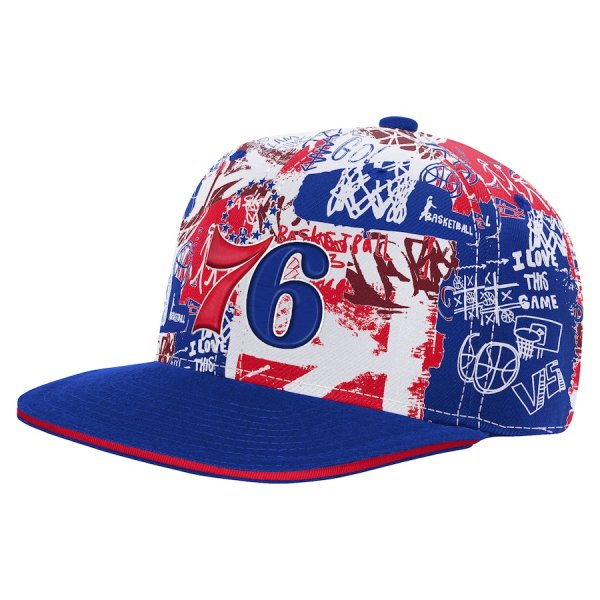 Philadelphia 76ers Red White And Blue Cap