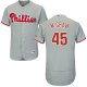 Philadelphia Phillies #45 Tug McGraw Grey Flexbase Collection Stitched MLB Jersey