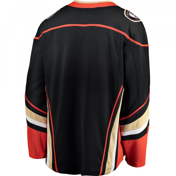 Men's Anaheim Ducks Fanatics Black Breakaway Home Jersey