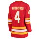 Women's Calgary Flames Rasmus Andersson Fanatics Red Home Team Breakaway Player Jersey