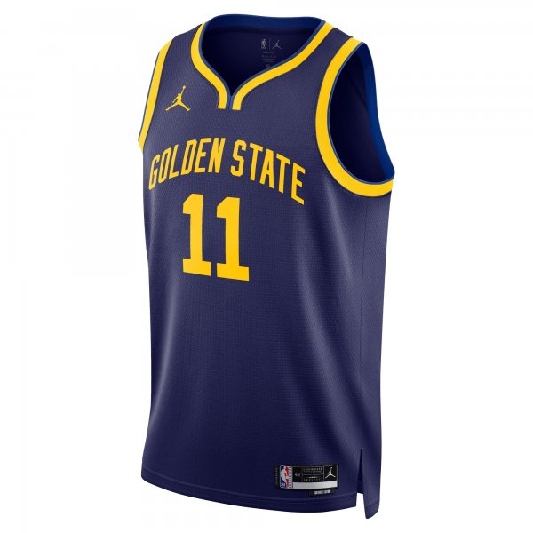 Unisex Golden State Warriors Klay Thompson Jordan Brand Navy Swingman Jersey - Statement Edition