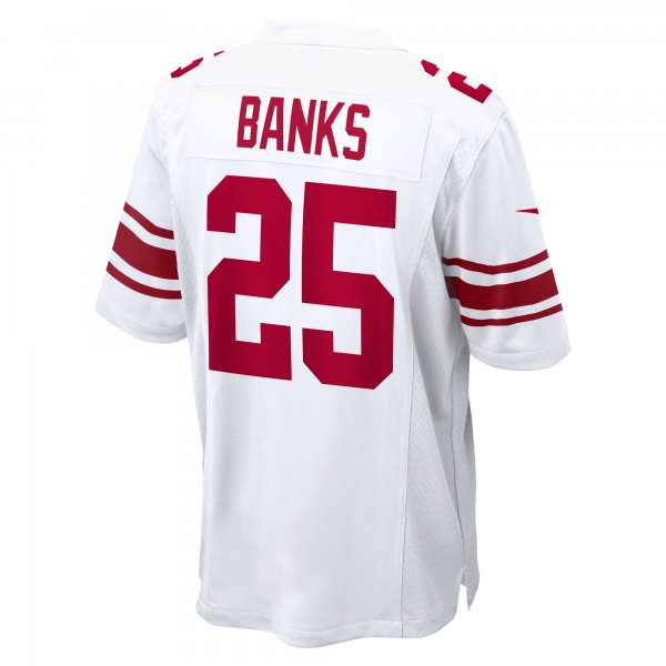 Men's New York Giants Deonte Banks Nike  White  Game Jersey