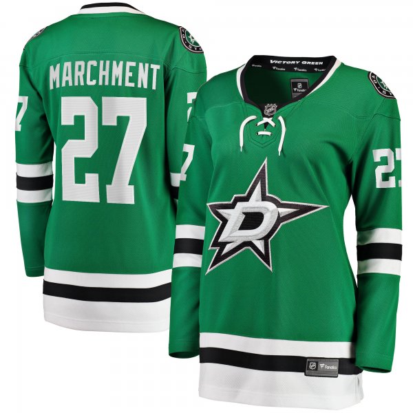 Women's Dallas Stars Mason Marchment Fanatics Kelly Green Home Breakaway Player Jersey