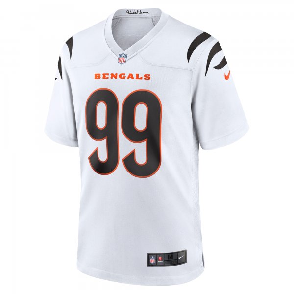 Men's Cincinnati Bengals Myles Murphy Nike White Team Game Jersey