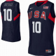 Men's Nike 2008 Olympics Team USA #10 Kobe Bryant Navy Retro Stitched NBA Jersey