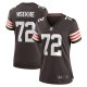 Women's Cleveland Browns Ty Nsekhe Nike  Brown  Game Jersey