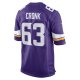 Men's Minnesota Vikings Coy Cronk Nike  Purple Team Game Jersey