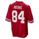 Men's San Francisco 49ers Kendrick Bourne Nike Scarlet Team Game Jersey