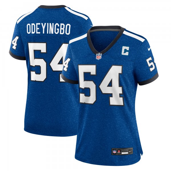 Women's Indianapolis Colts Dayo Odeyingbo Nike Royal Indiana Nights Alternate Game Jersey