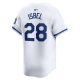 Men's Kansas City Royals Kyle Isbel Nike White Home Limited Player Jersey