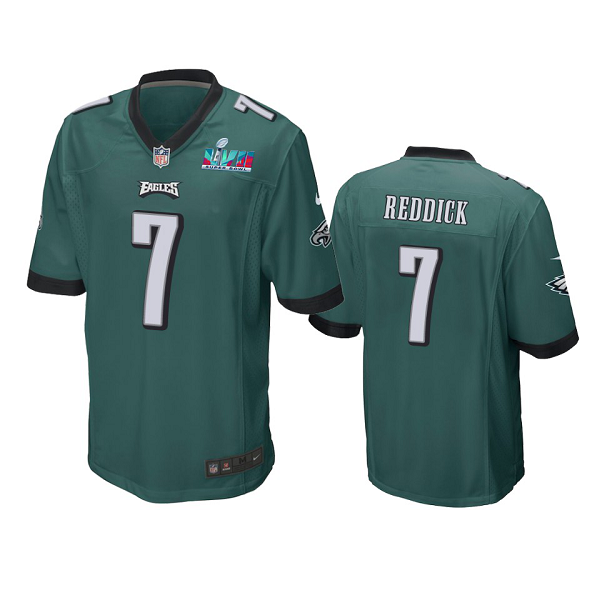 Men's Philadelphia Eagles #7 Haason Reddick Midnight Green Super Bowl LVII Limited Jersey