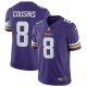 Men's Minnesota Vikings Kirk Cousins Nike Purple Vapor Untouchable Limited Jersey