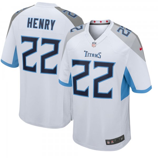 Youth Tennessee Titans Derrick Henry Nike White Game Jersey