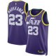 Unisex Utah Jazz Lauri Markkanen Nike Purple 2023/24 Swingman Replica Jersey - Classic Edition