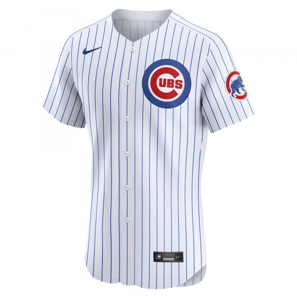 Men's Chicago Cubs Nike White Home Elite Pick-A-Player Retired Roster Jersey