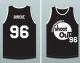 Tournament Shoot Out #96 Birdie Black Stitched Basketball NBA Jersey