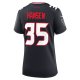 Women's Houston Texans Jake Hansen Nike  Navy Team Game Jersey