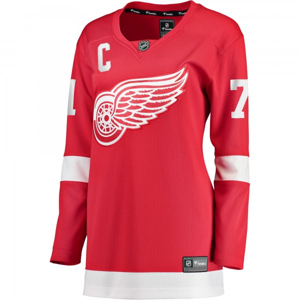 Women's Detroit Red Wings Dylan Larkin Fanatics Red Home Breakaway Player Jersey