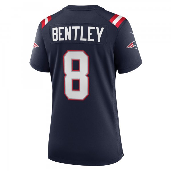 Women's New England Patriots Ja'Whaun Bentley Nike Navy Game Player Jersey