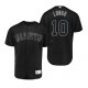 San Francisco Giants Evan Longoria Longo Black 2019 Players Weekend MLB Jersey