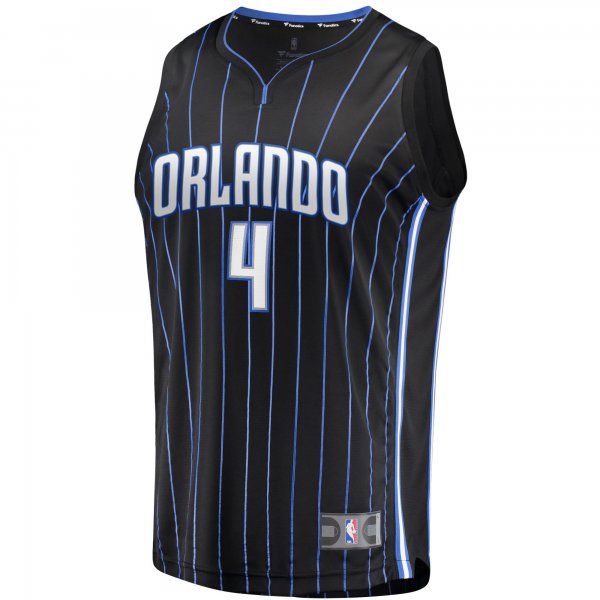 Youth Orlando Magic Jalen Suggs Fanatics Black 2021/22 Fast Break Replica Jersey - Icon Edition