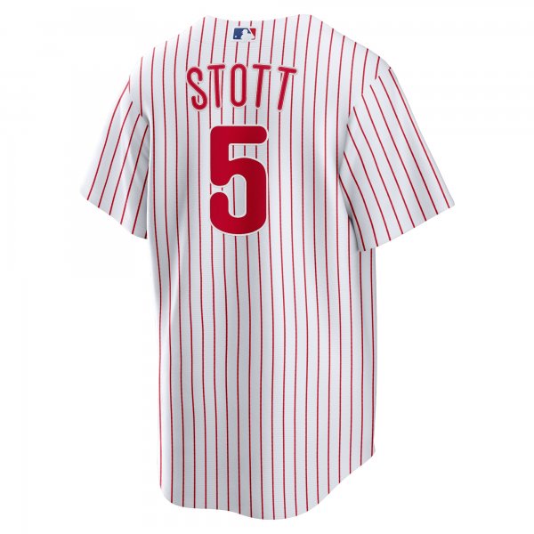 Men's Philadelphia Phillies Bryson Stott Nike White Replica Player Jersey