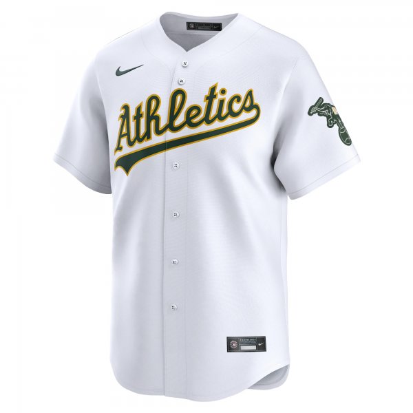 Men's Oakland Athletics  Nike White 2024 Jackie Robinson Day Home Limited Jersey