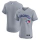 Men's Toronto Blue Jays Nike Gray Road Elite Jersey