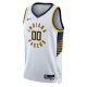 Unisex Indiana Pacers Nike White Swingman Custom Jersey - Association Edition