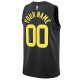 Unisex Utah Jazz Jordan Brand Black 2022/23 Swingman Custom Jersey - Statement Edition