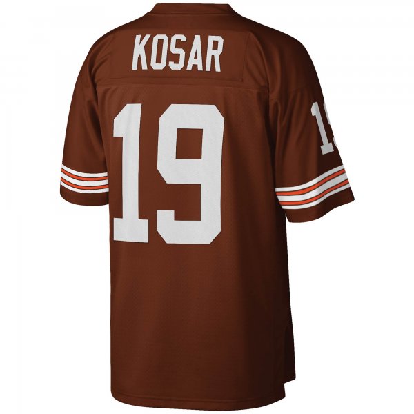 Men's Cleveland Browns Bernie Kosar Mitchell & Ness Brown Legacy Replica Jersey