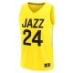 Youth Utah Jazz Walker Kessler Fanatics Yellow Fast Break Player Jersey - Icon Edition