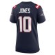 Women's New England Patriots Mac Jones Nike Navy Team Game Jersey