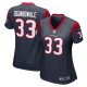 Women's Houston Texans Dare Ogunbowale Nike Navy Game Player Jersey