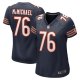 Women's Chicago Bears Steve McMichael Nike  Navy  Retired Player Game Jersey