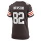 Women's Cleveland Browns Trinity Benson Nike  Brown Team Game Jersey